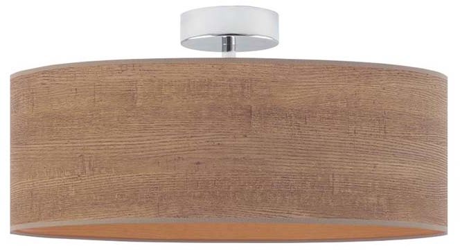 Żyrandol do salonu WENECJA ECO fi - 50 cm - kolor orzechowy