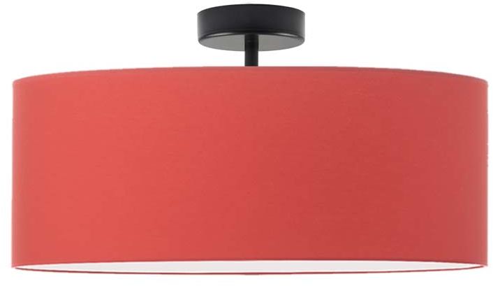 Plafon sufitowy WENECJA fi - 60 cm - kolor czerwony