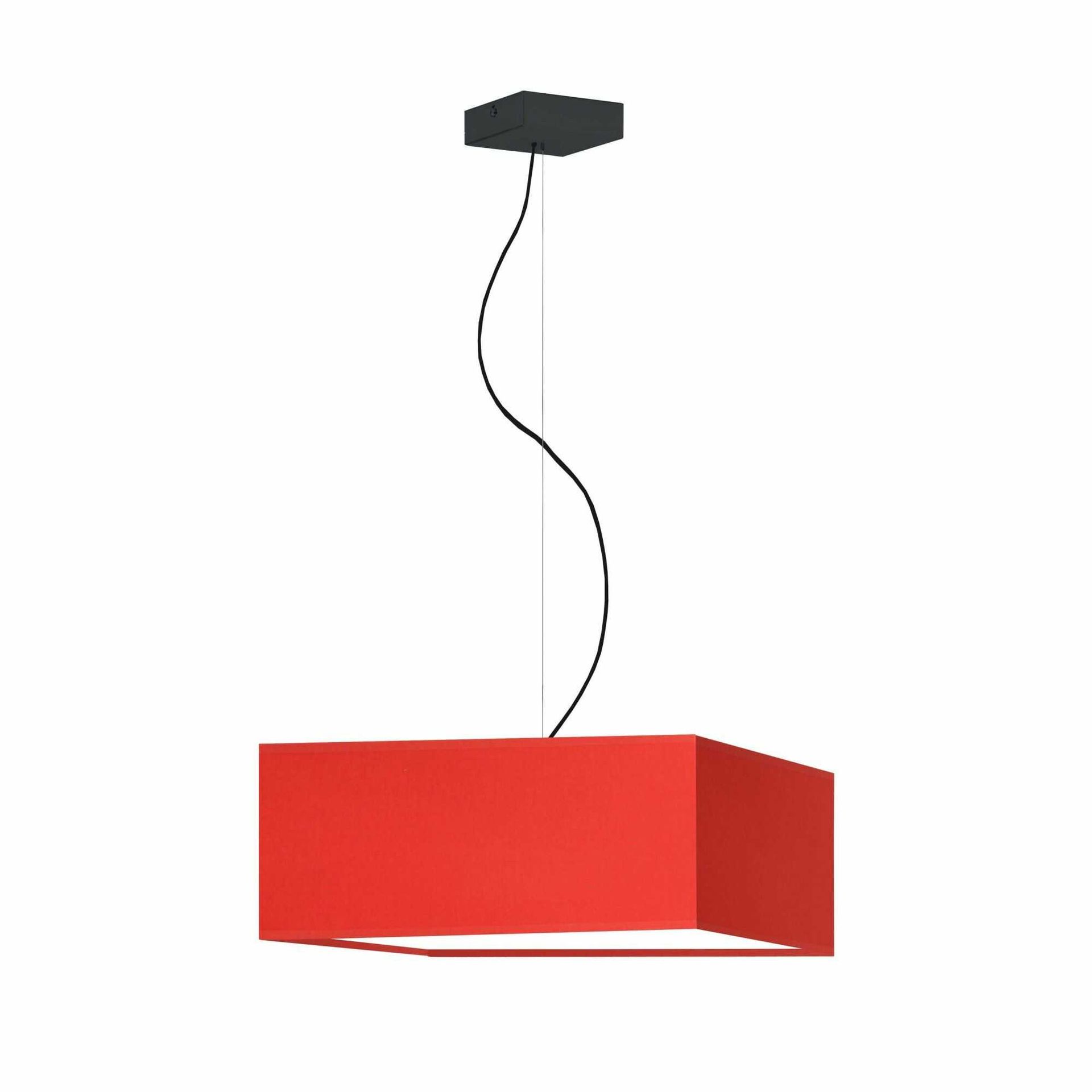 Lampa wisząca SANGRIA - kolor czerwony