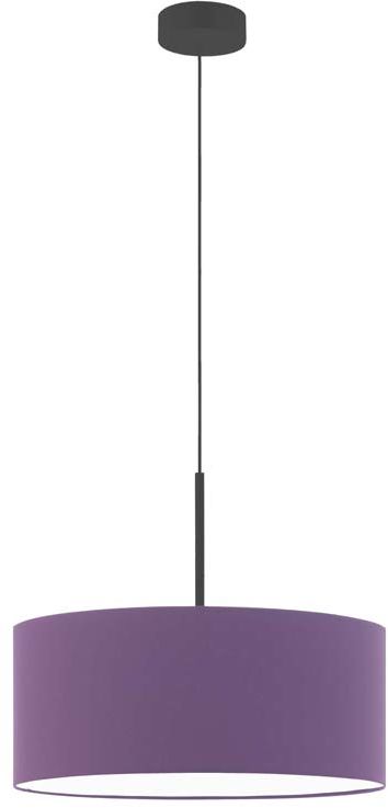 Nowoczesny zwis pokojowy SINTRA fi - 40 cm - kolor fioletowy