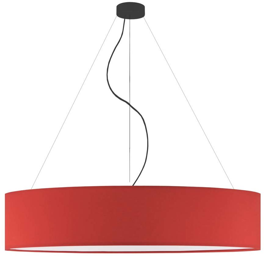 Lampa wisząca PORTO fi - 100 cm - kolor czerwony