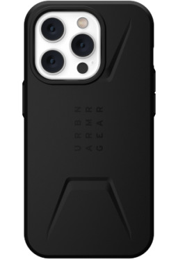 UAG Civilian - obudowa ochronna do iPhone 14 Pro Max kompatybilna z MagSafe czarna