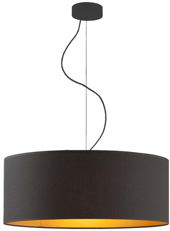 Żyrandol do jadalni nad stół HAJFA GOLD fi - 60 cm