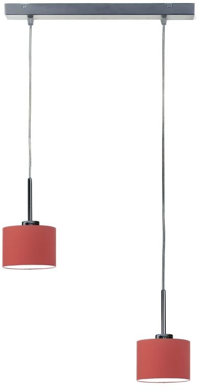 Designerska lampa wisząca z chromowanym wykończeniem MONTANA