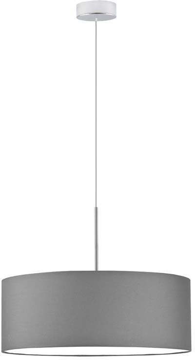 Nowoczesna lampa wisząca SINTRA fi - 50 cm - kolor szary stalowy