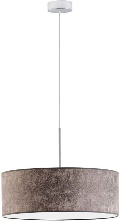 Lampa wisząca do salonu SINTRA fi - 50 cm - kolor szary melanż