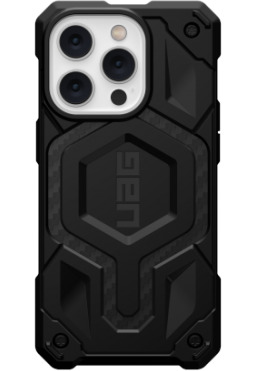 UAG Monarch - obudowa ochronna do iPhone 14 Pro Max kompatybilna z MagSafe carbon fiber