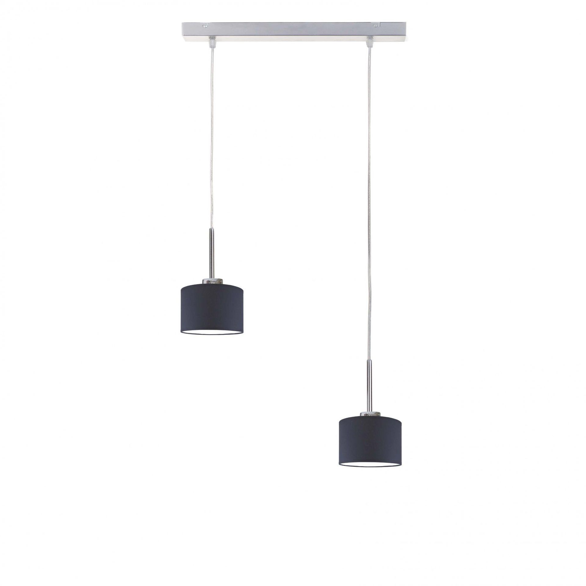 Srebrna lampa wisząca do kuchni MONTANA