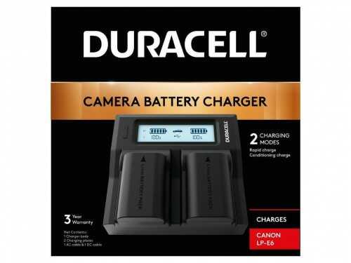 Duracell ładowarka Canon LP-E6N