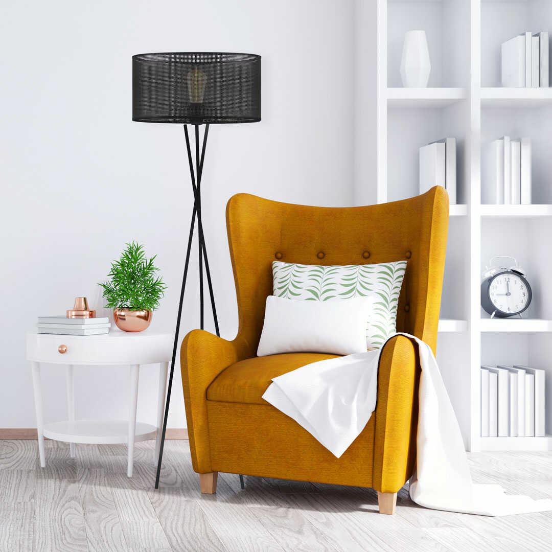 Trójnożna lampa podłogowa PARYŻ AŻUR