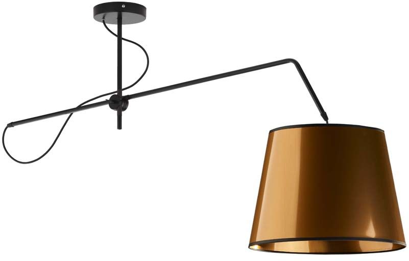 Żyrandol do sypialni na wysięgniku OVIEDO MIRROR