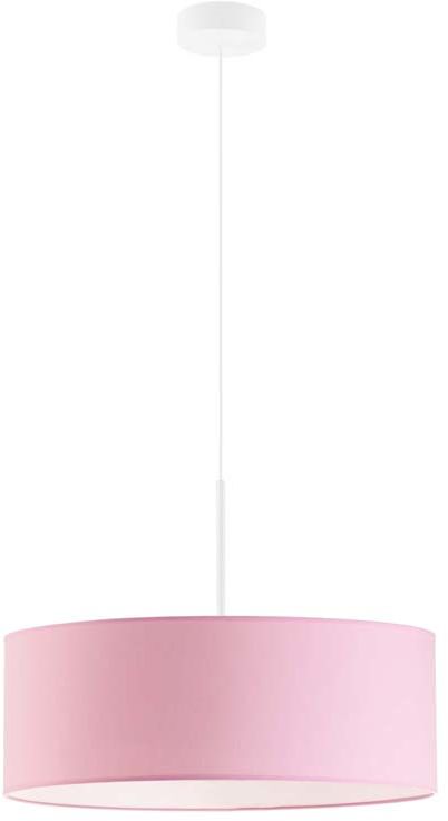 Żyrandol dla dziewczynki SINTRA fi - 50 cm - kolor jasny różowy