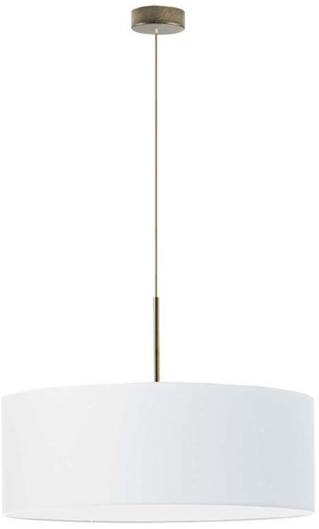 Lampa wisząca z regulacją wysokości SINTRA fi - 60 cm - kolor biały