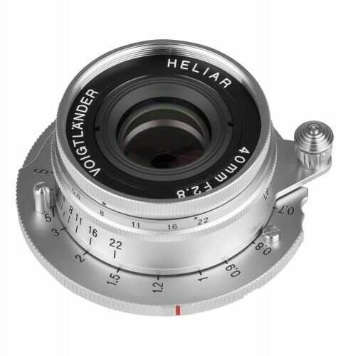 Voigtlander Heliar 40 mm f/2.8 do Leica M srebrny