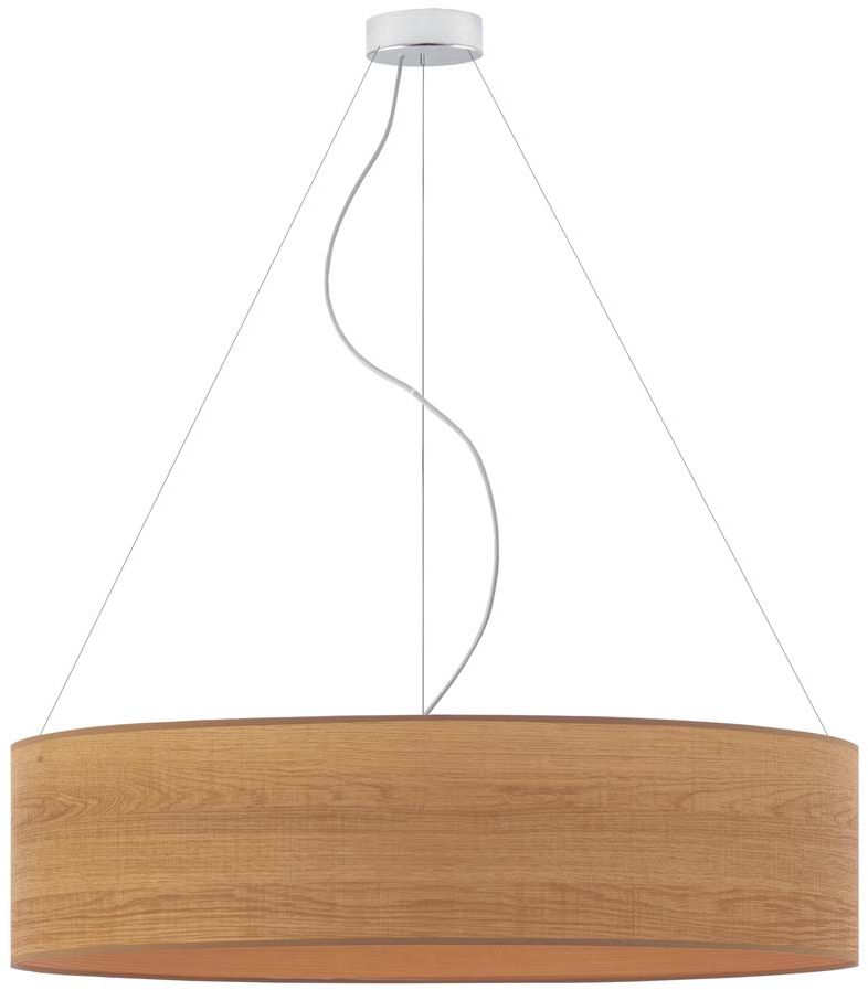 Lampa wisząca PORTO ECO fi - 80 cm - kolor dąb sonoma