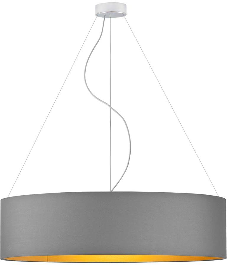 Żyrandol do jadalni nad stół PORTO GOLD fi - 80 cm