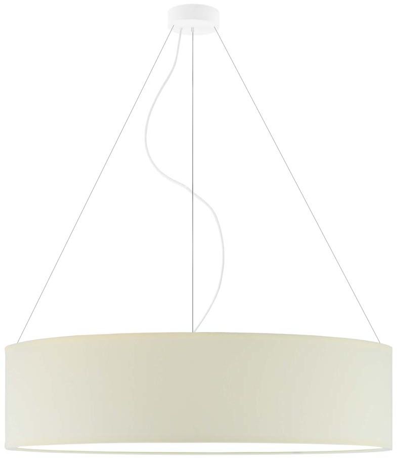 Nowoczesny zwis PORTO fi - 80 cm - kolor ecru