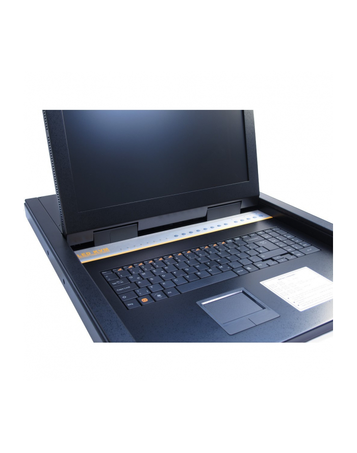 InterTech Inter-Tech KVM-1708 LED - KVM console with KVM switch - 8 ports - PS / 2, USB - 43.2 cm (17 '') rack - Recessed - 1280 x 1024 - 300 lm - 1000: 1 - VGA (88887213)