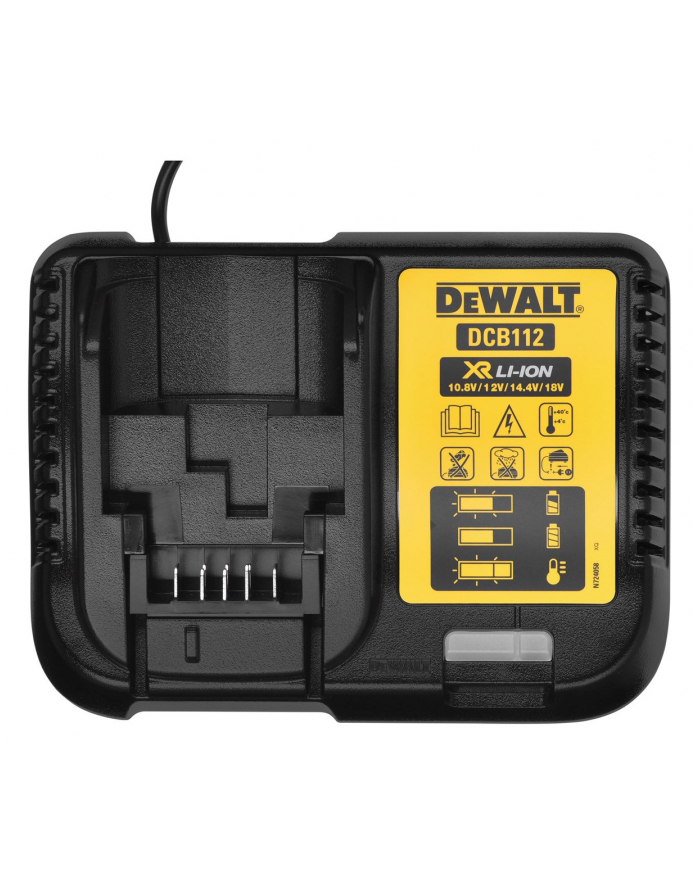 Dewalt DCK2062P2T Zestaw Combo 18V DCD709+DCF809 2x5Ah 