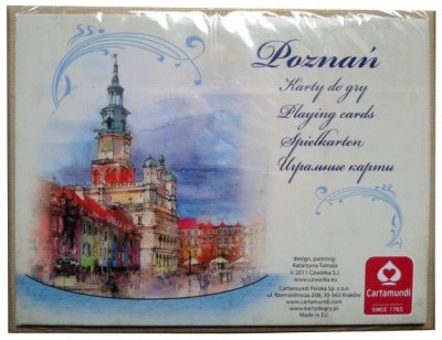 Cartamundi Poznań akwarele 2 talie