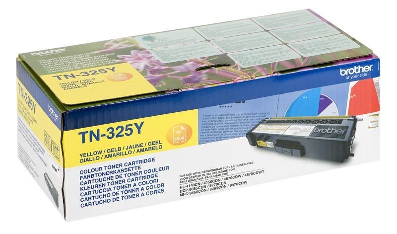 Brother TN325Y toner TN-325Y Yellow 3500stron TN325Y