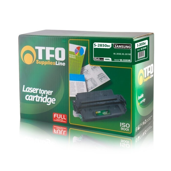 TelForceOne Toner TFO S-2850BC MLD2850B 5.0K z em do Samsung ML-2850D ML-2851ND (T_003475_ME TF1)