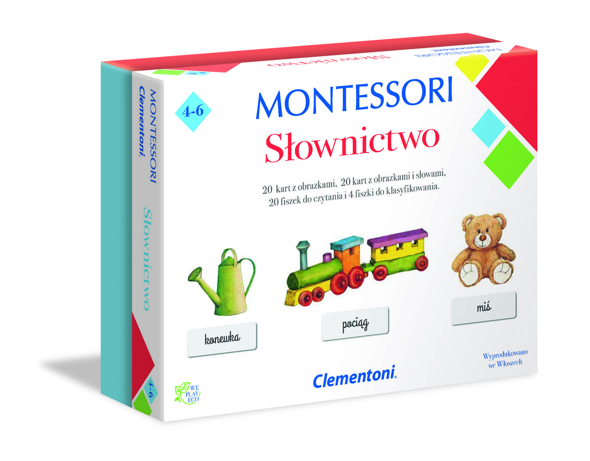 Clementoni Montessori słownictwo 50077