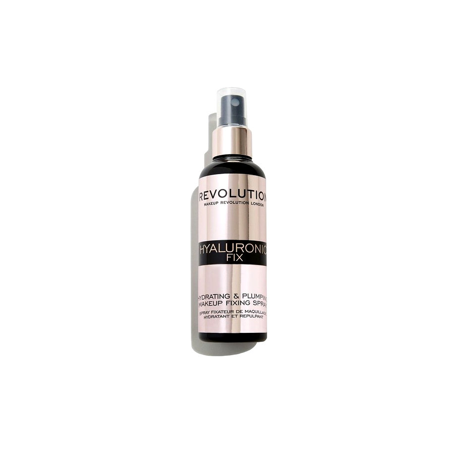 Makeup Revolution Hyaluronic Fix spray utrwalający makijaż o dzłałaniu nawilżającym 100 ml