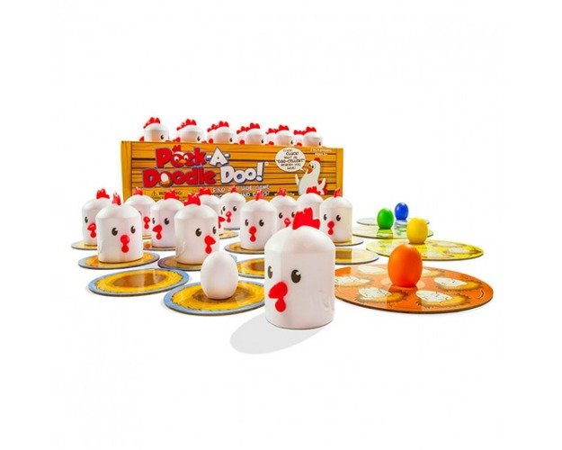 Fat Brain Toys KURNIK gra pamięciowa Peek-A-Doodle Doo Fat Brain Toys FBT 20673 FBT 20673
