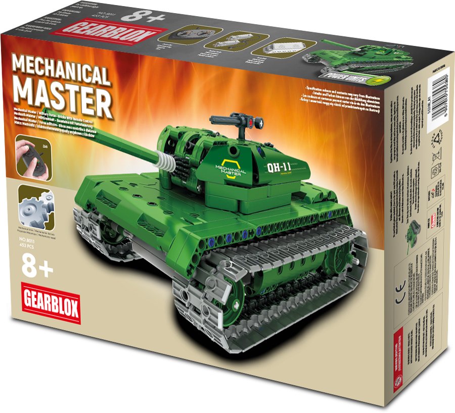 CD Projekt Red CDP Klocki Gearblox Mechanical Master Czołg 8011