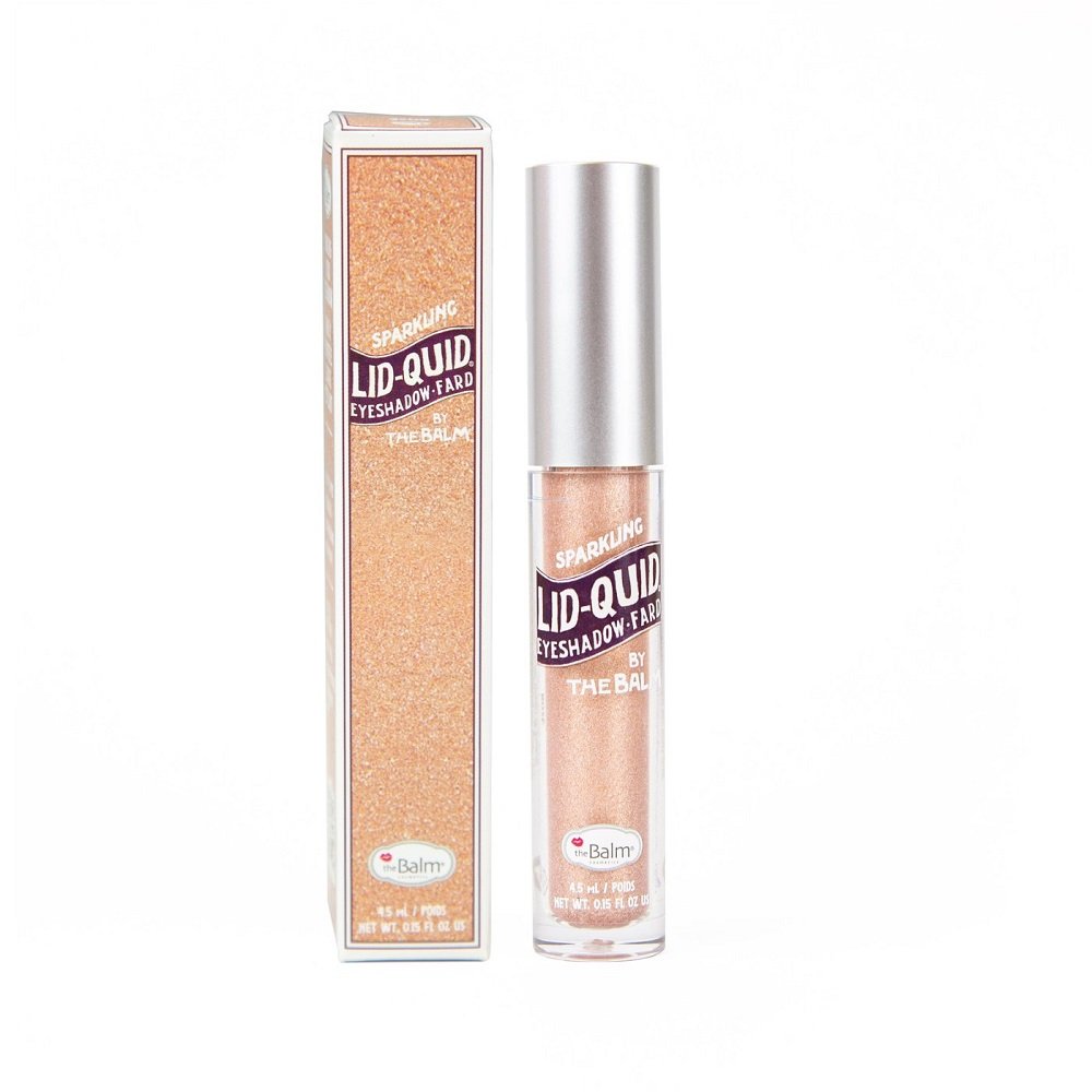 The Balm, Sparkling, cień do powiek w płynie Rose, 4,5 ml