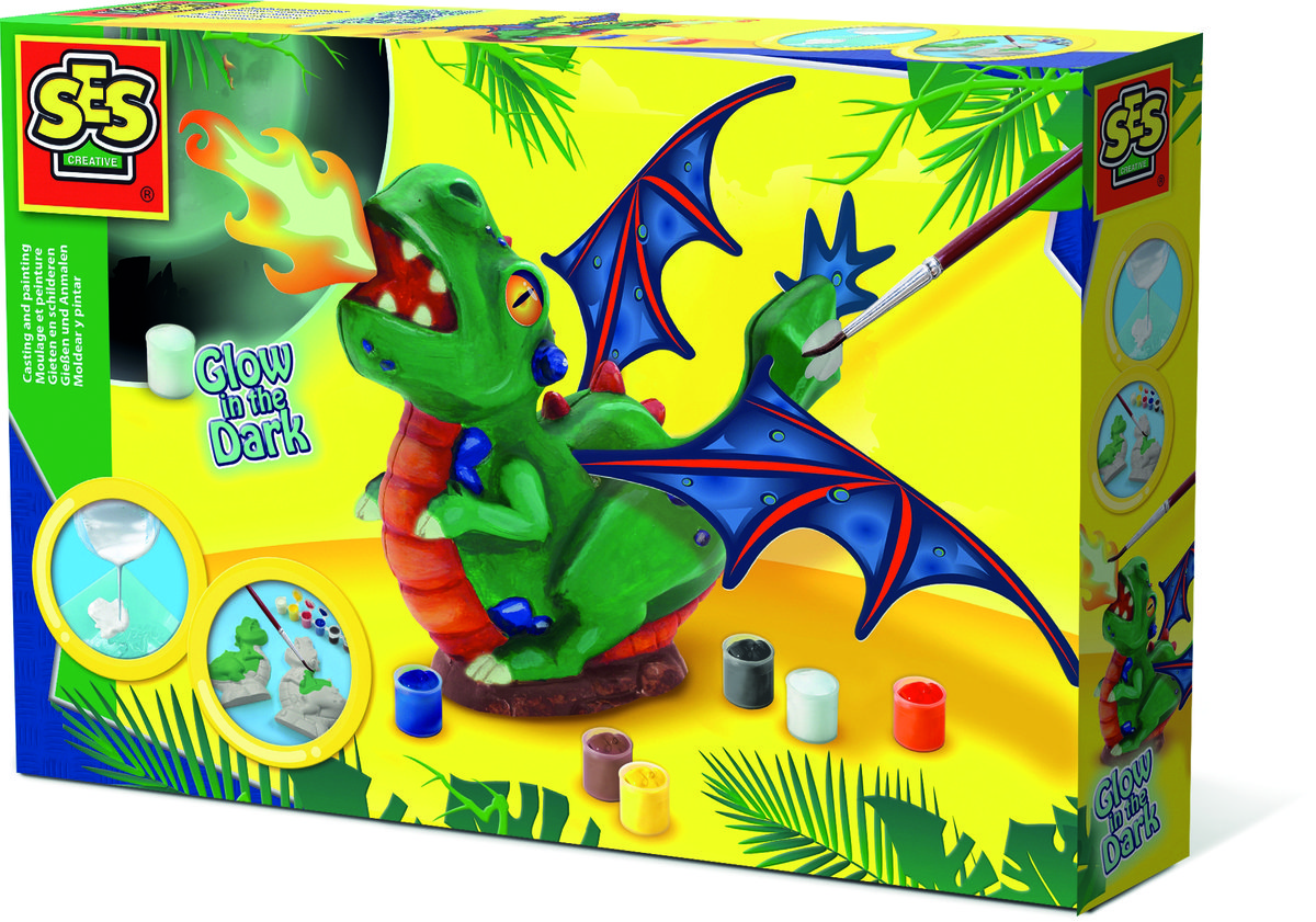 Ses NL Zrób odlew i pomaluj Smok Dragon