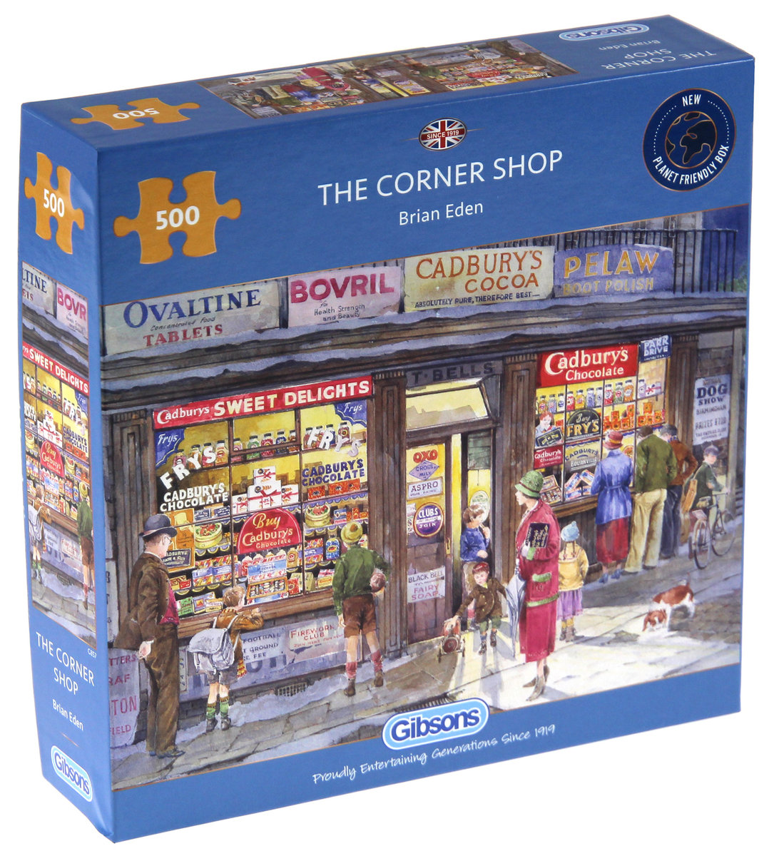 Gibson Games Corner Shop  500 części puzzle