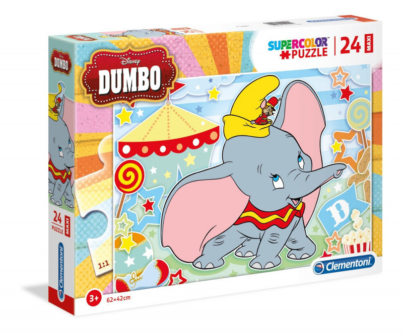 Clementoni Puzzle 24 Maxi Play for Future Dumbo