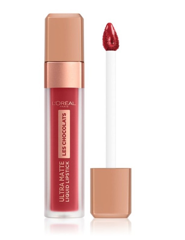 Loreal Paris Paris Infaillible Les Chocolats ultra matowa szminka w płynie odcień 864 Tasty Ruby 7,6 ml