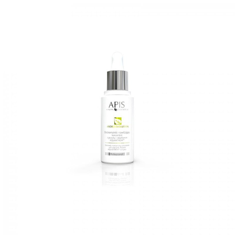 ACTIVESHOP APIS Hydro Evolution ekstremalnie nawilżający koncentrat z gruszką i rabarbarem AQUAXTREM 30ml