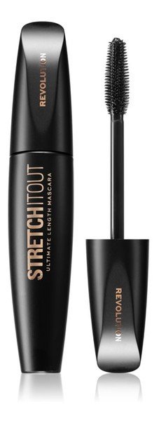 Makeup Revolution Stretch It Out tusz do rzęs wydłużający odcień Black 8 ml