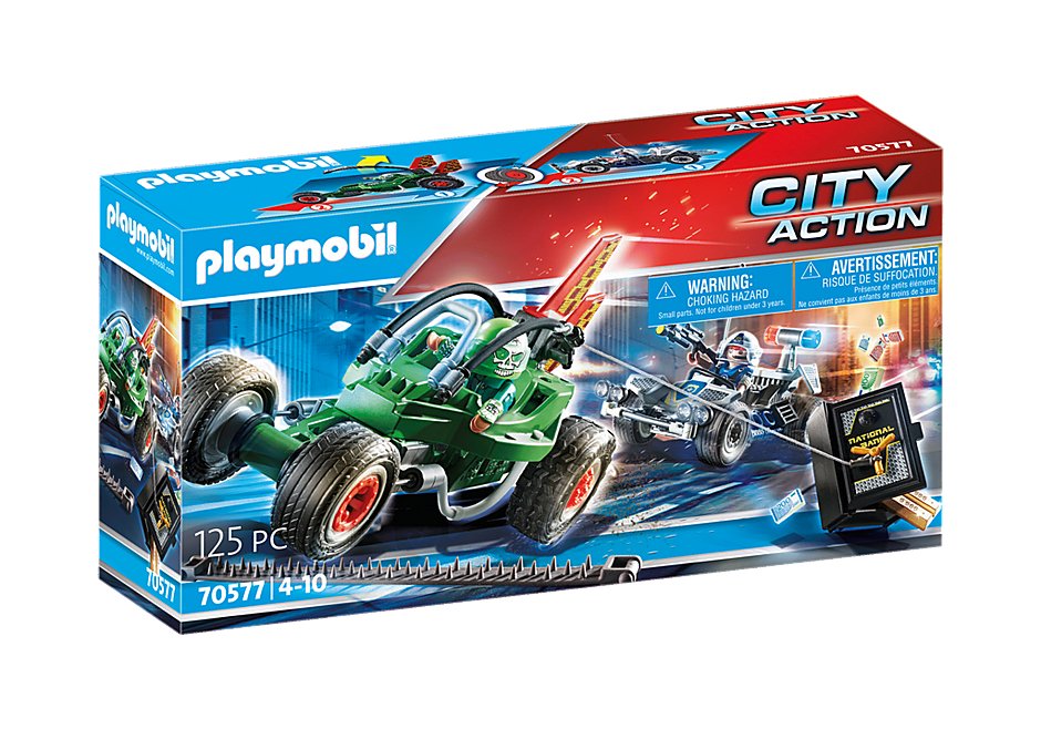 Playmobil Pościg gokartem policyjnym 70577 70577