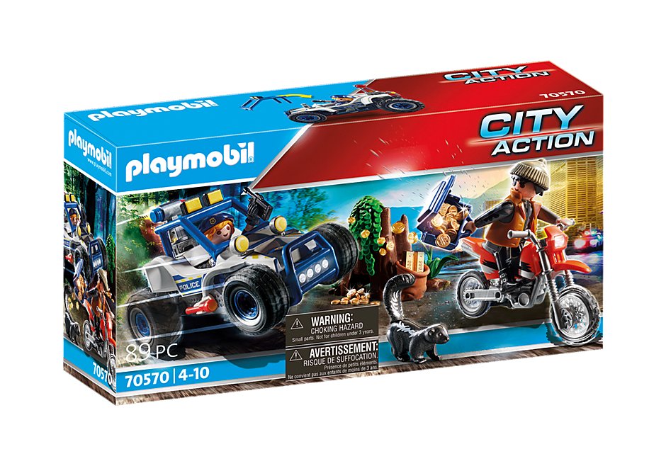 Playmobil amp;reg; amp;#174; City Action 70570. Pościg policyjnym samochodem terenowym