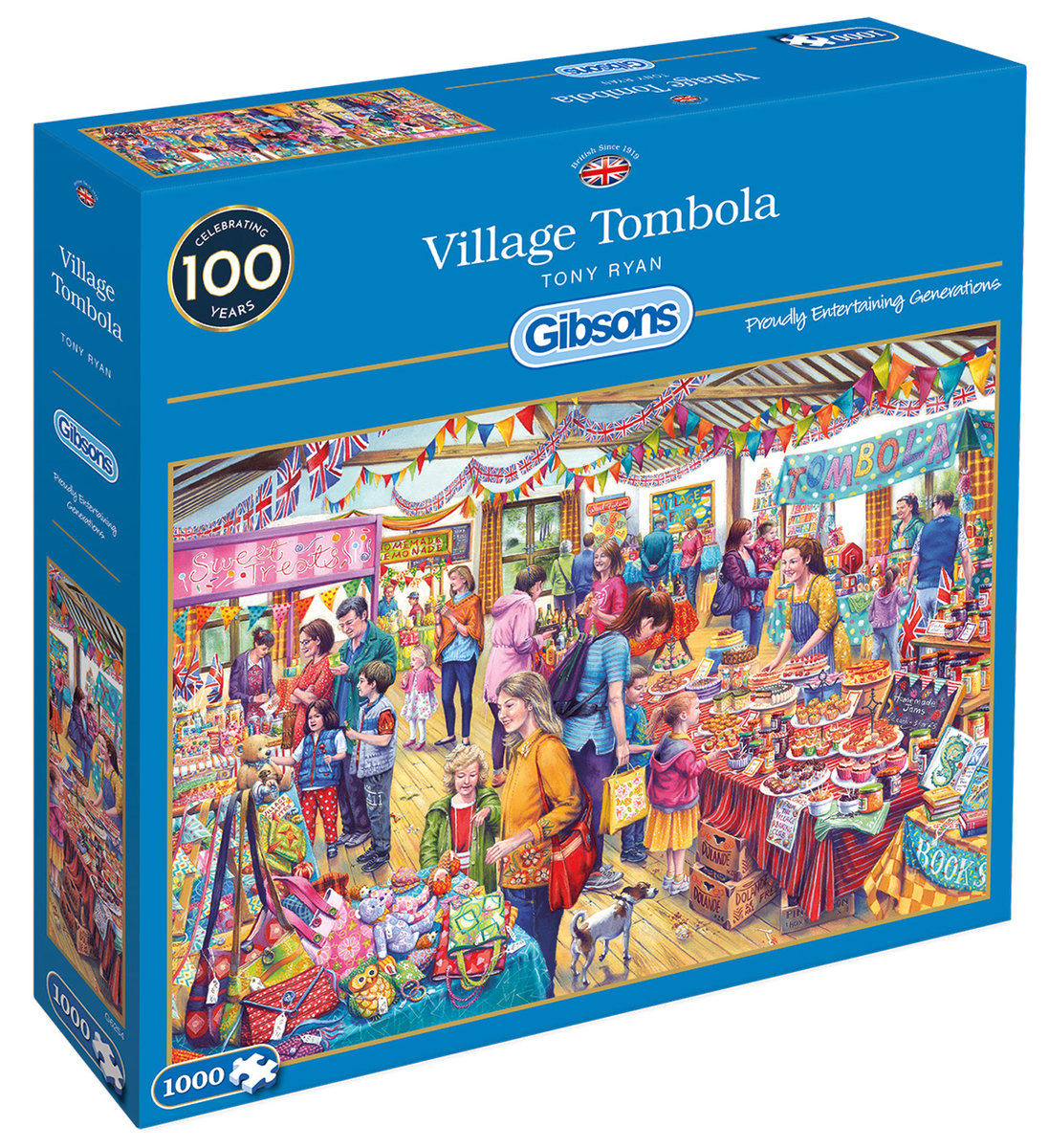 Gibsons Gibsons Village Tombola Jigsaw Puzzle (1000 sztuk) GIBG6254