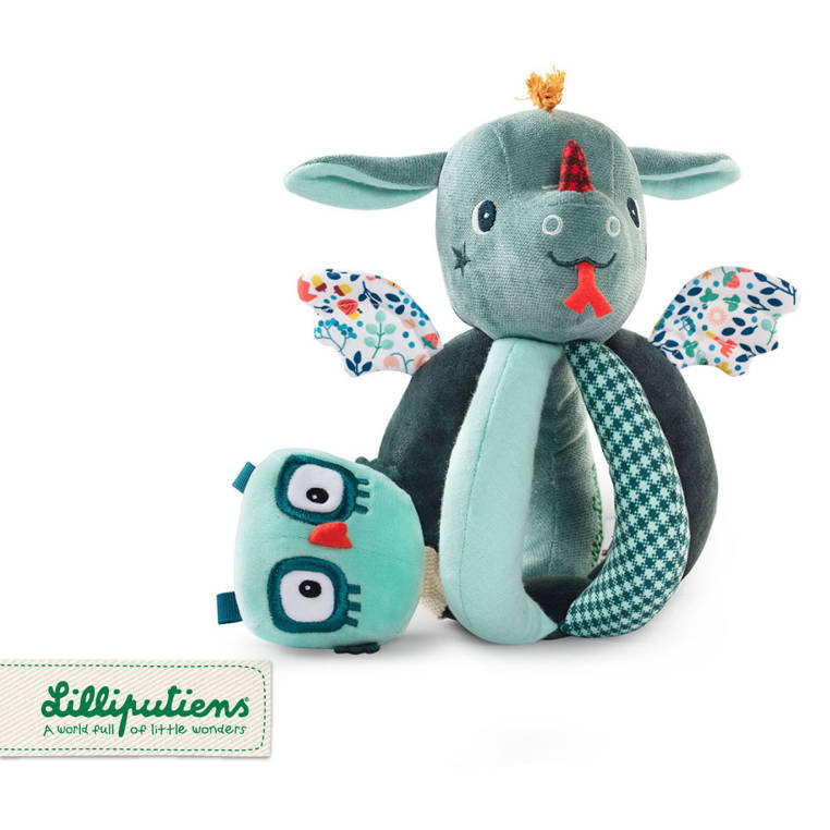 Grzechotka chwytak Smok Joe 6 m+ Lilliputiens