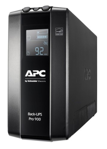 APC by Schneider Electric Back UPS Pro BR 900VA 6 Outlets AVR LCD Interface