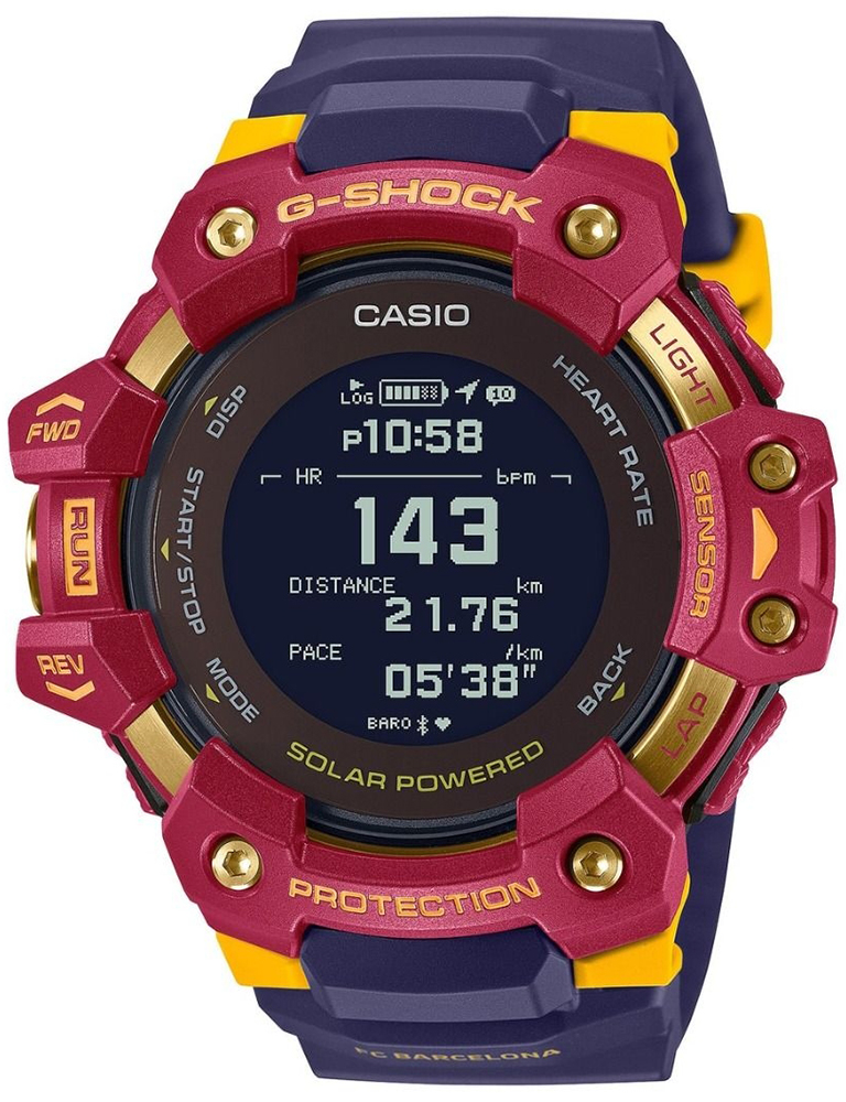 Zegarek GSHOCK GBDH1000BAR4ER GSQUAD Matchday: Inside FC Barcelona