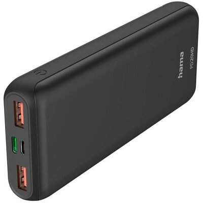 Hama Powerbank Power Pack PD20-HD 20000 mAh Antracytowy