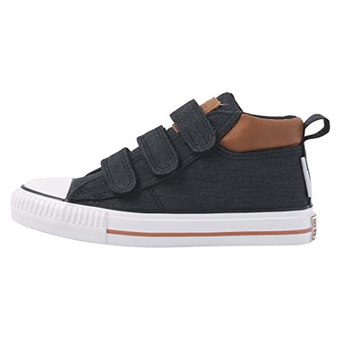 British Knights Kaya PRO Sneakersy chłopięce z wysokim stanem, czarny koniak, 32.5 EU