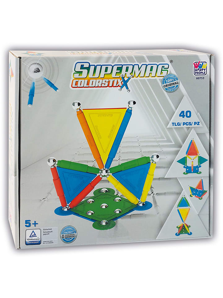 Happy People 40-częściowy zestaw magnetyczny 