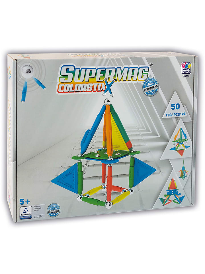 SUPERMAG 50-częściowy zestaw magnetyczny 