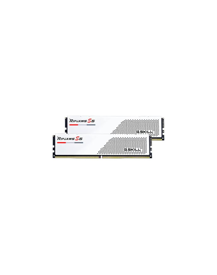 G.Skill DDR5 64 GB 6000 - CL - 30 - Dual-Kit - Ripjaws S5 - DIMM - Kolor: BIAŁY