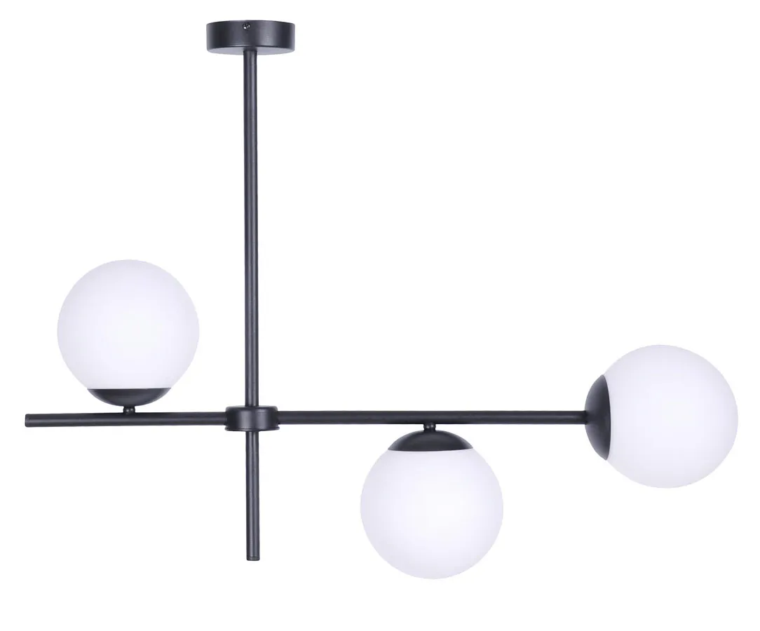 Nowoczesna lampa wisząca szklane kule - 4X S866 P3-N23