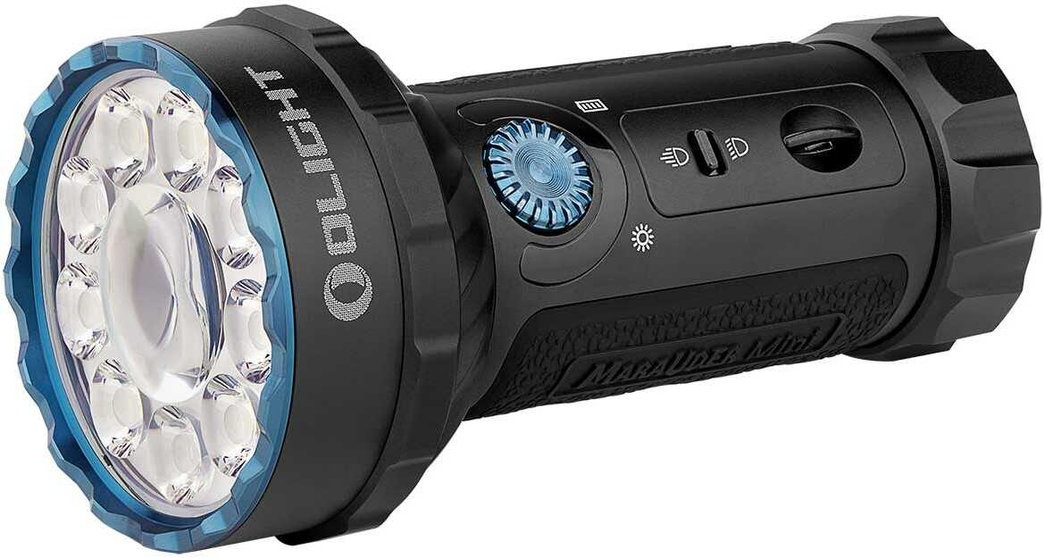 Latarka akumulatorowa Olight Marauder Mini Black - 7000 lumenów, zasięg 600 m